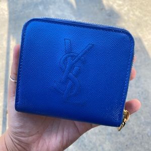 YSL Compact ZIP Around Wallet